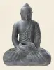 Product image 1 of the product “Seated Buddha Candle, 51cm Height | Cast stone, handcrafted & coloured ”